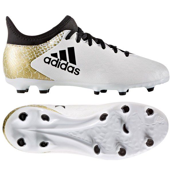 adidas x 16.3 white and gold