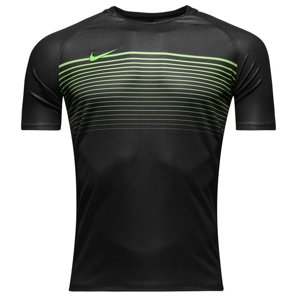 Nike Training T-Shirt Dry Top Squad - Black/Electric Green Kids | www ...