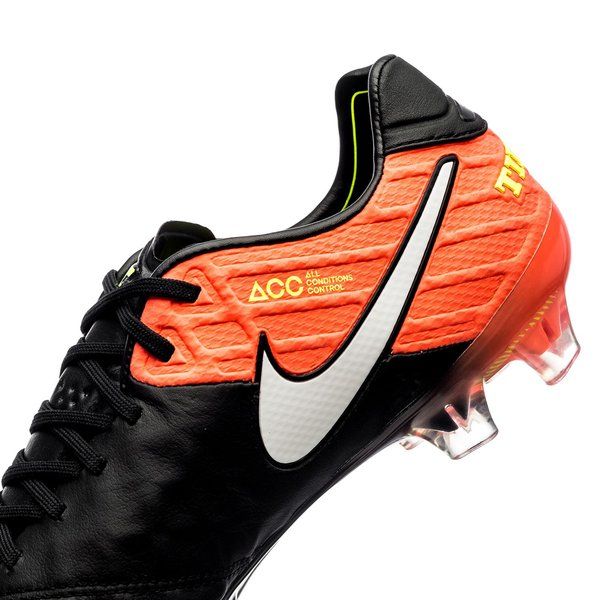 Nike Tiempo Legend 6 FG Dark Lightning Pack Nero Bianco Hyper Orange Arancione