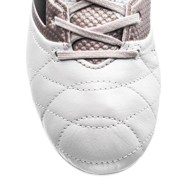 adidas ACE 17.1 Leather FG/AG Metallic Shimmer Pack - Platin