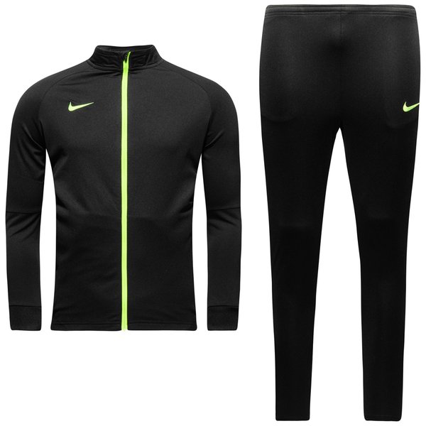 nike green and black tracksuit