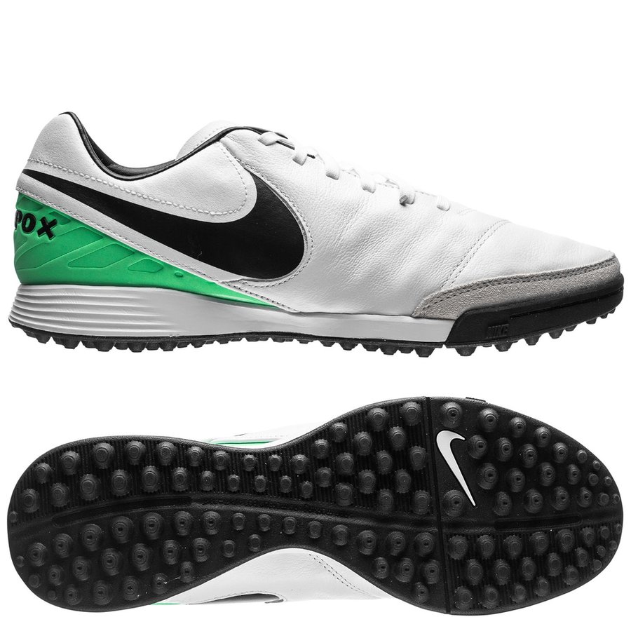Nike TiempoX Mystic V TF Motion Blur - White/Black/Electro Green |  www.unisportstore.com