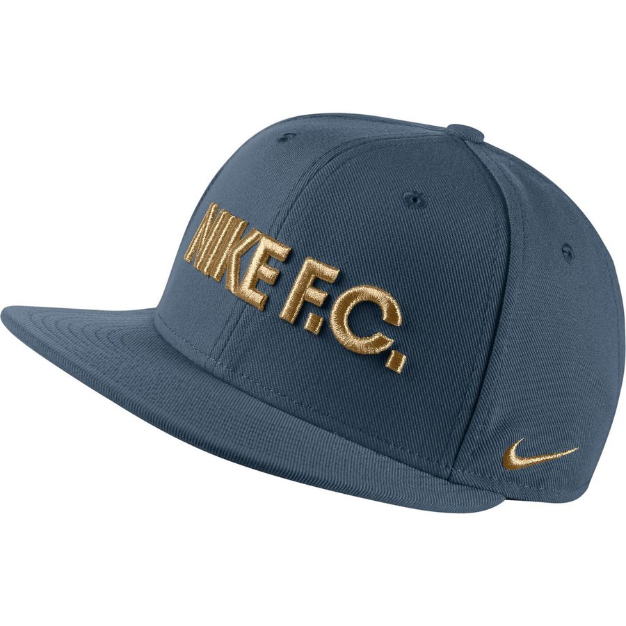 Nike F.C. Cap Snapback True - Squadron Blue/Black/Metallic Gold | www ...