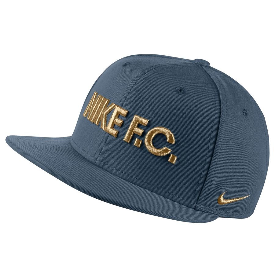 Nike F.C. Cap Snapback True - Blue/Black/Metallic Gold | www.unisportstore.com