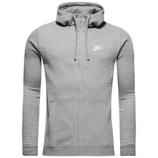 Nike Sportswear Hoodie Fleece – Grijs/Wit
