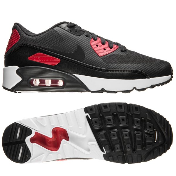 Nike Air Max 90 Ultra 2.0 Essential - Anthracite/Black/University Red/White