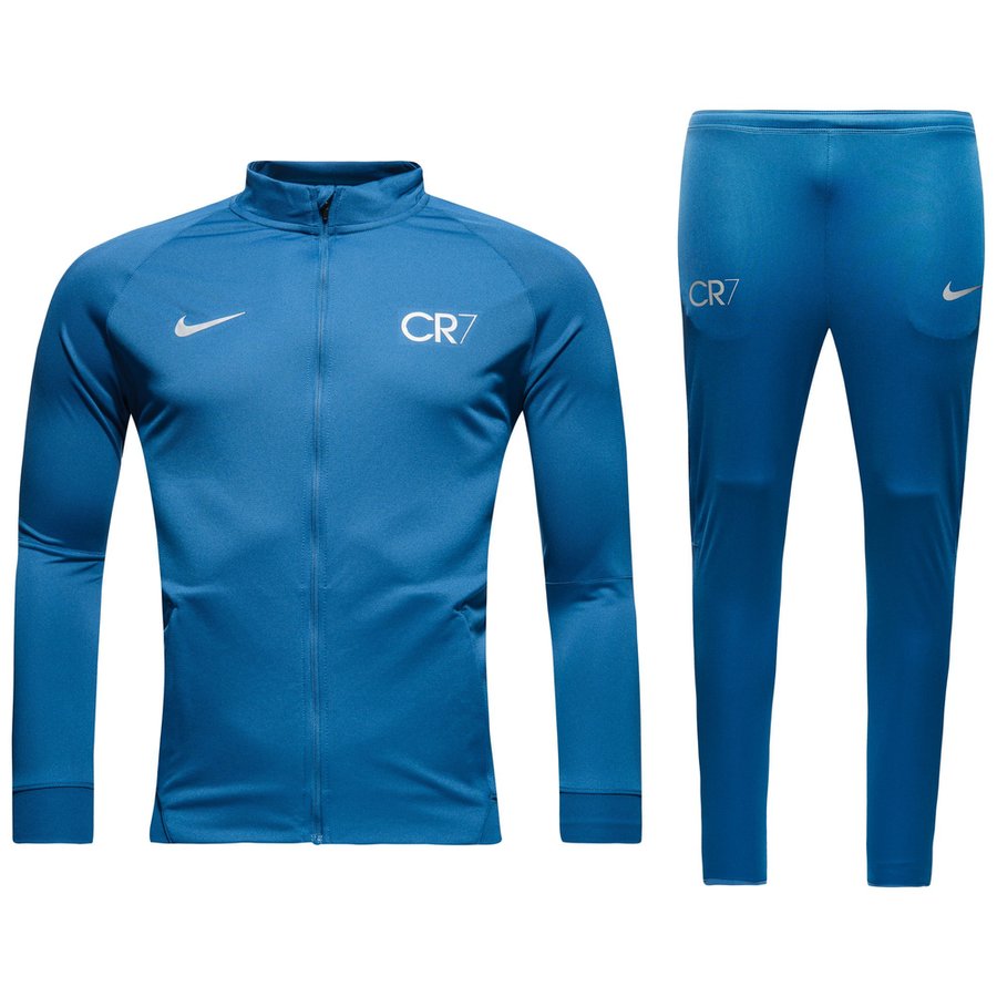 Kameraad gezagvoerder rechter Nike Trainingspak Dry Squad CR7 Knit - Blauw/Zilver Kids |  www.unisportstore.nl