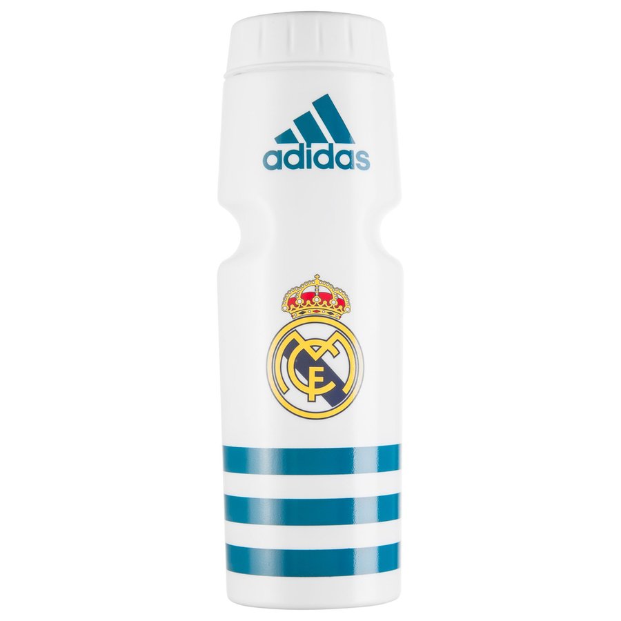 Real Madrid FC de football blanc boissons sportives bouteille deau badges 