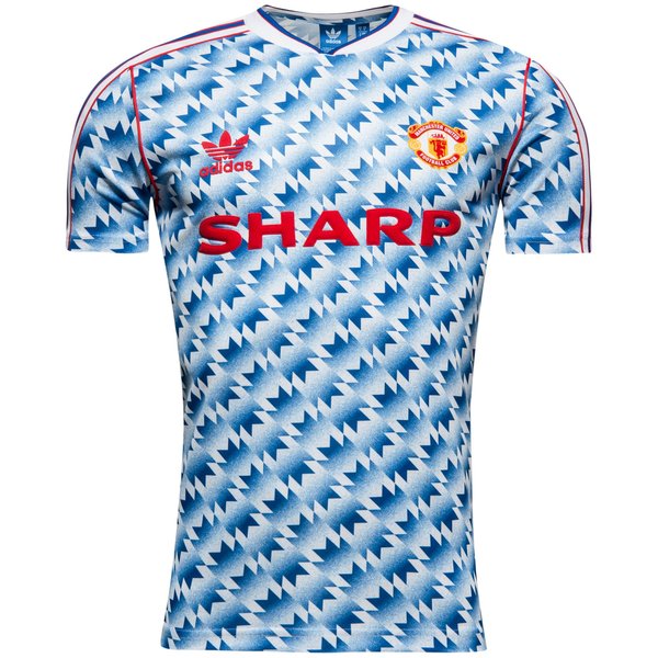 Manchester United Retro Away Shirt 1990-92 Originals - Multicolor