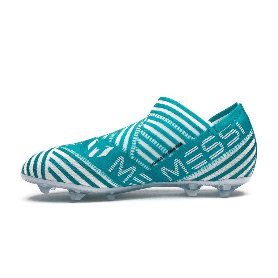 adidas Nemeziz Messi 17 360Agility FG AG Footwear White Legend Ink Energy Blue Kids