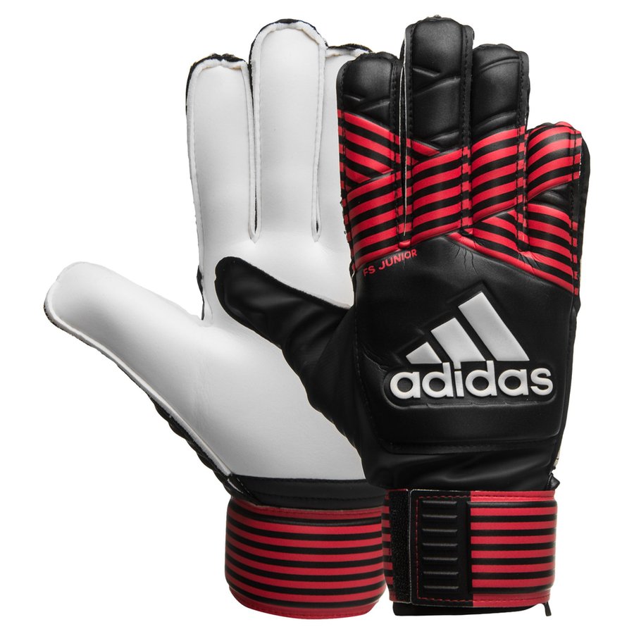 adidas Goalkeeper Gloves ACE Fingersave Junior - Black/Red Kids |  www.unisportstore.com