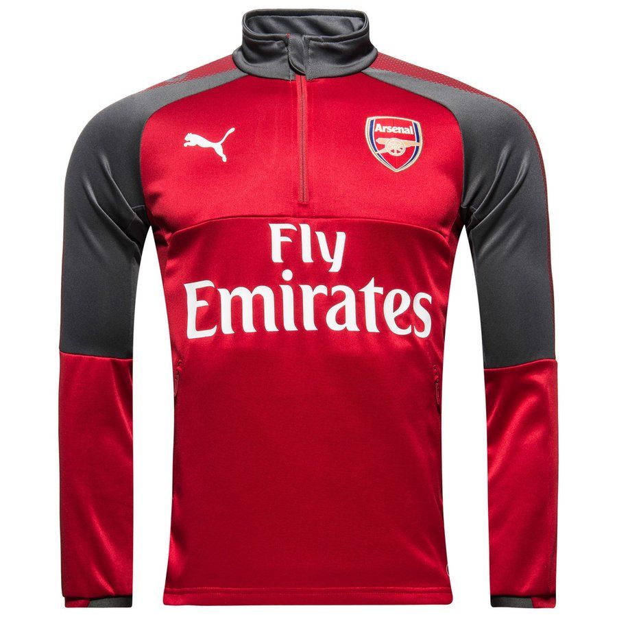 Arsenal Training Shirt 1/4 Zip - Red Kids | www.unisportstore.com