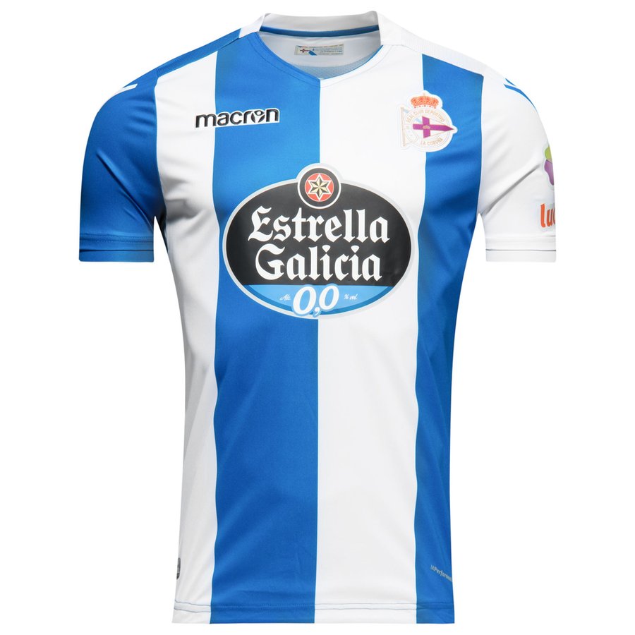 Deportivo De La Coruña Home Shirt 2017/18 - www.unisportstore.com