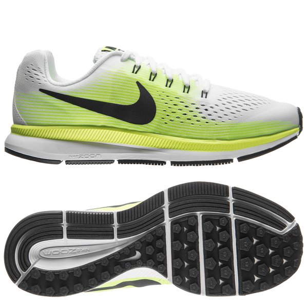 barbilla deseo Tienda Nike Running Shoe Air Zoom Pegasus 34 - White/Ghost Green/Black Kids |  www.unisportstore.com