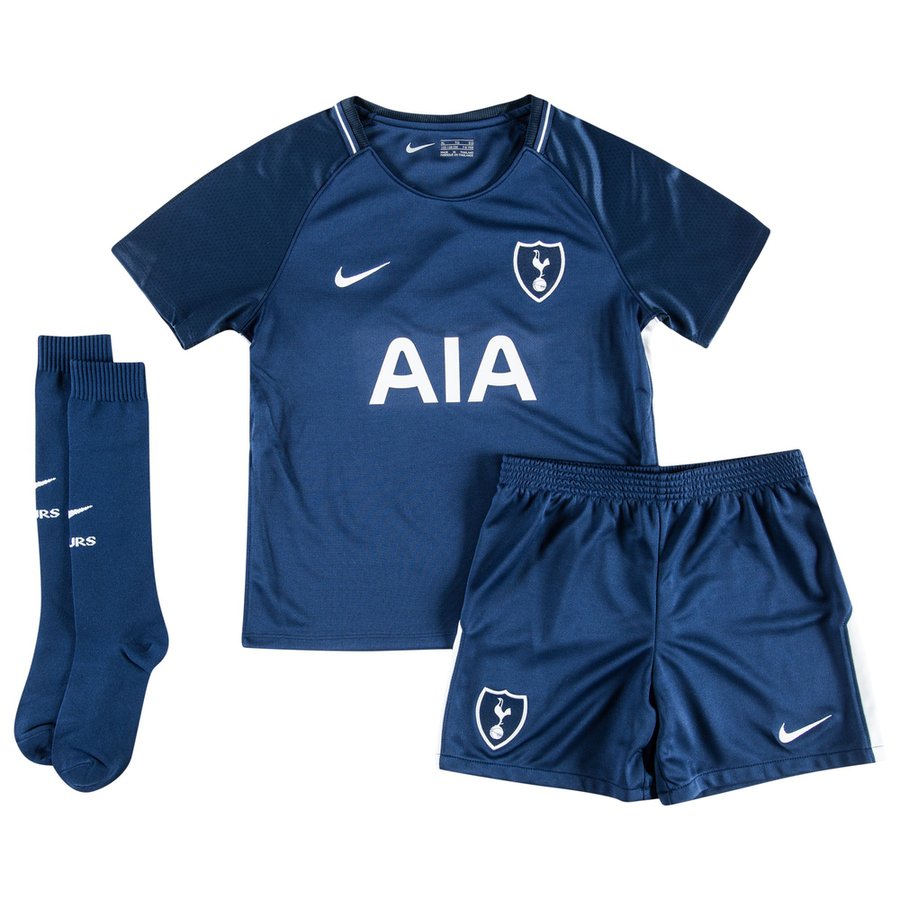 Tottenham Away Shirt 2017/18 Mini-Kit Kids | www.unisportstore.com
