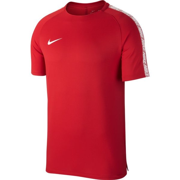 Nike Training T-Shirt Breathe Squad Fire - University Red/White Kids ...