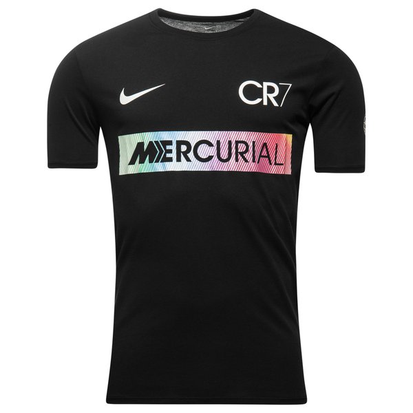 Nike T-Shirt Mercurial CR7 - Black | www.unisportstore.com