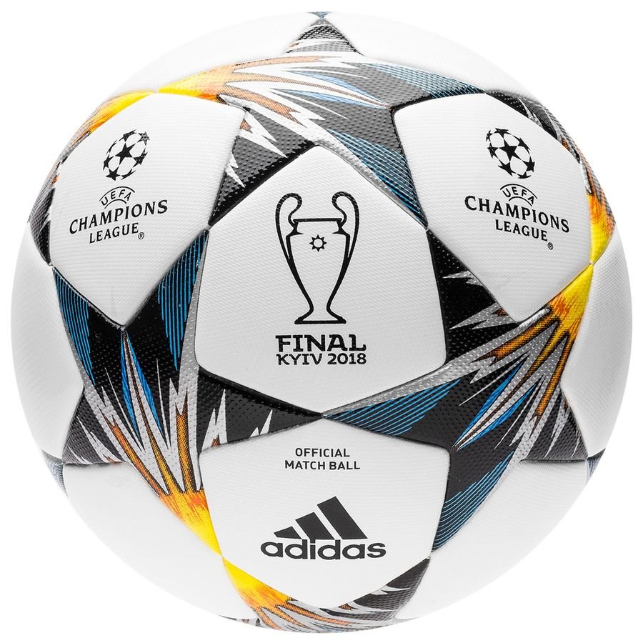 adidas Football Champions League 2018 Final Kiev Match Ball -  White/Blue/Yellow | www.unisportstore.com