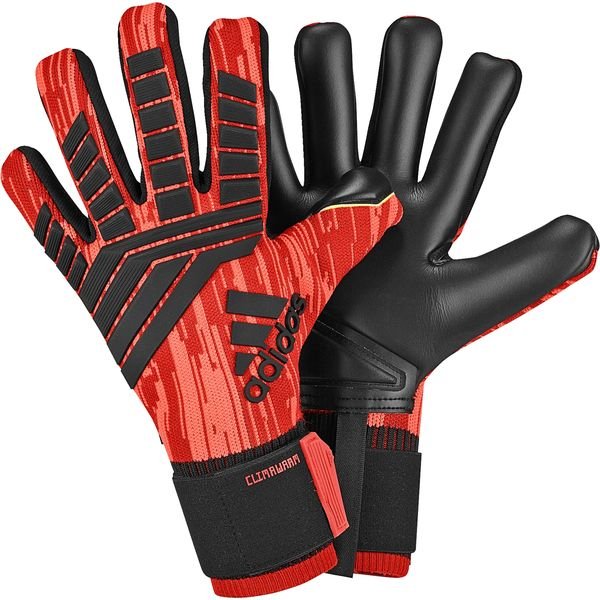 adidas Goalkeeper Gloves Predator Trans Pro Climawarm Skystalker - Real  Coral/Black | www.unisportstore.com