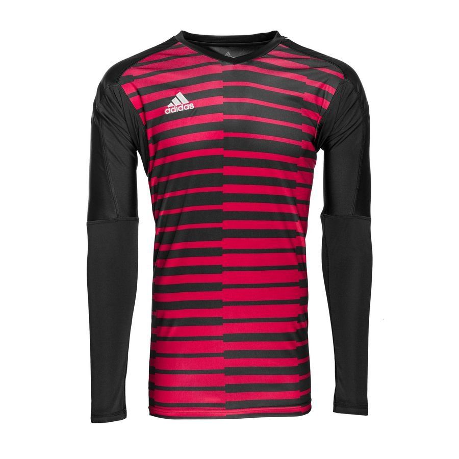 red adidas goalkeeper jersey