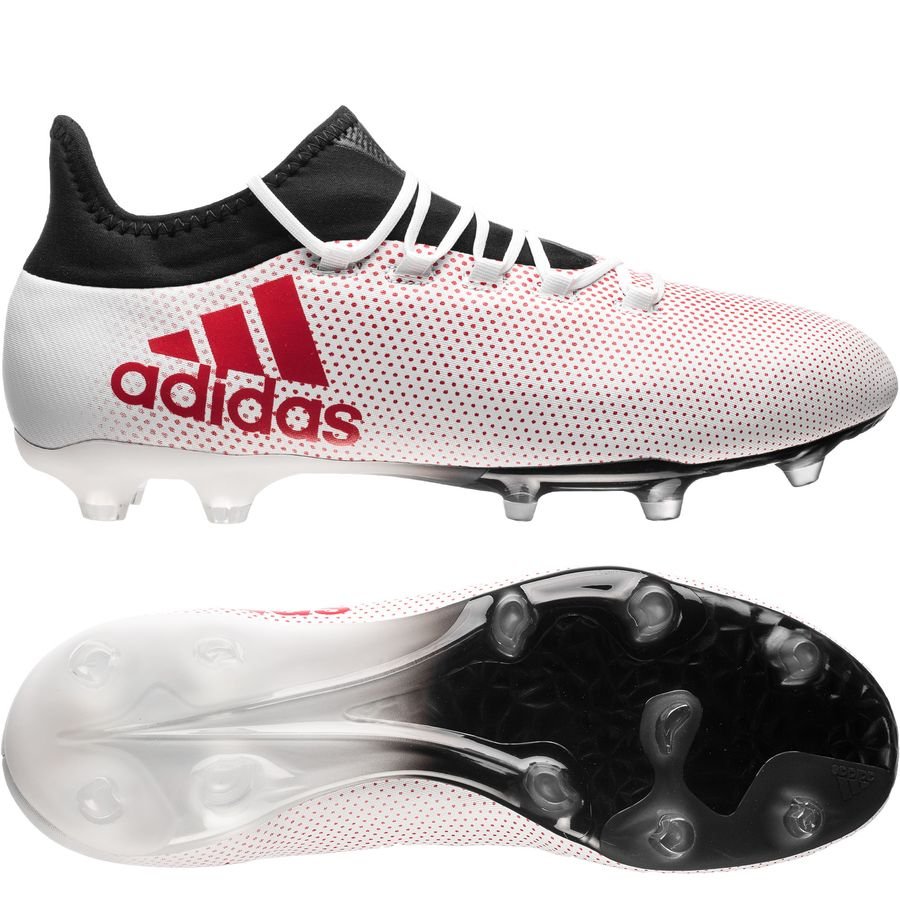 adidas X 17.2 FG/AG Cold Blooded - Footwear White/Real Coral/Core Black |  www.unisportstore.com