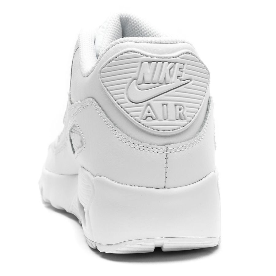 Nike Air Max 90 Cuir Blanc Enfant
