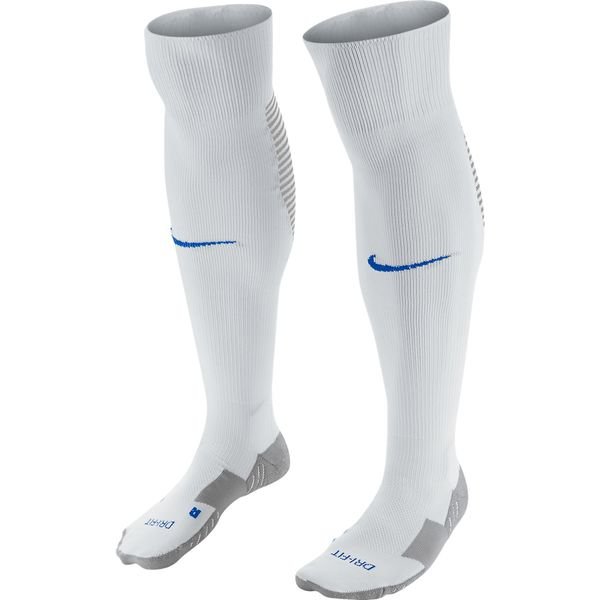 Nike Football Socks Team Matchfit Core OTC - Team White/Blue | www ...