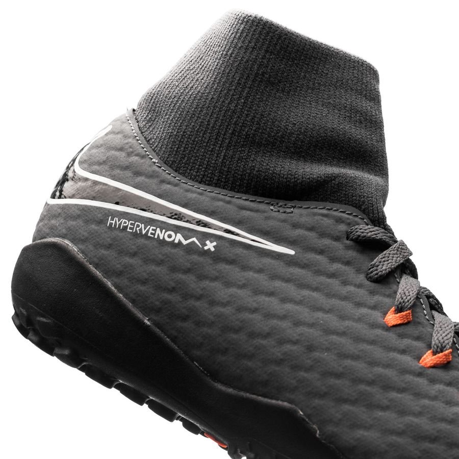 Dificil Variedad amplitud Nike Hypervenom PhantomX 3 Academy DF TF Fast AF - Dark Grey/Total  Orange/White Kids | www.unisportstore.com