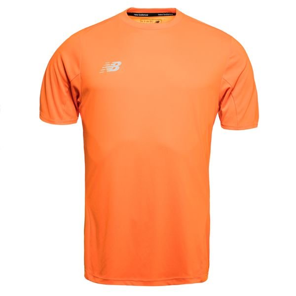 New Balance T-shirt d'Entraînement Tech - Orange/Gris | www ...