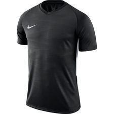 Nike Voetbalshirt Tiempo Premier – Zwart/Wit Kinderen