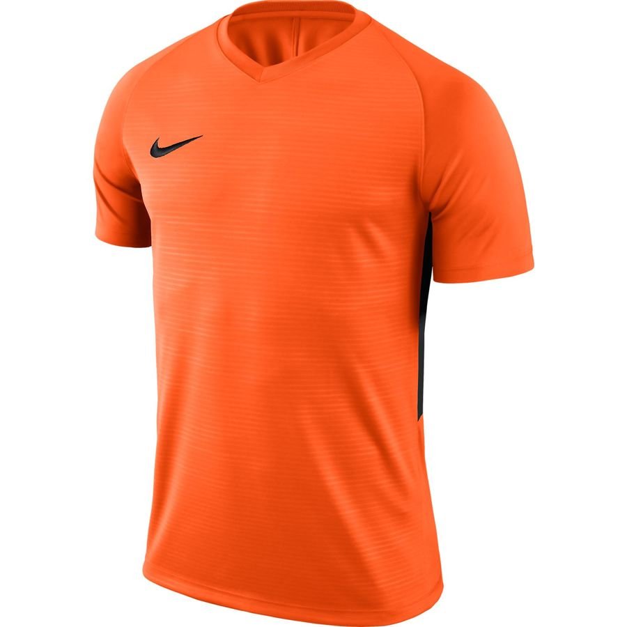 Nike Spilletrøje Tiempo Premier - Orange/Sort Børn thumbnail