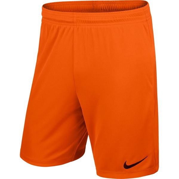 Nike Shorts Park II Knit - Orange/Black 