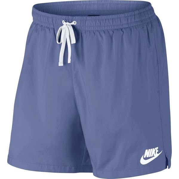 Nike Shorts NSW Woven Flow - Lilla/Hvit | www.unisportstore.no