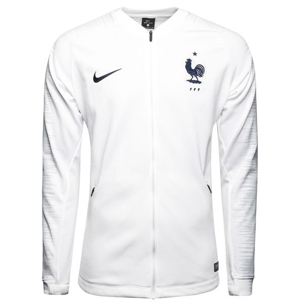 France Training Jacket Anthem - White/Obsidian | www.unisportstore.com