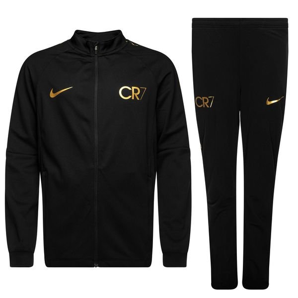 black and gold nike tracksuit