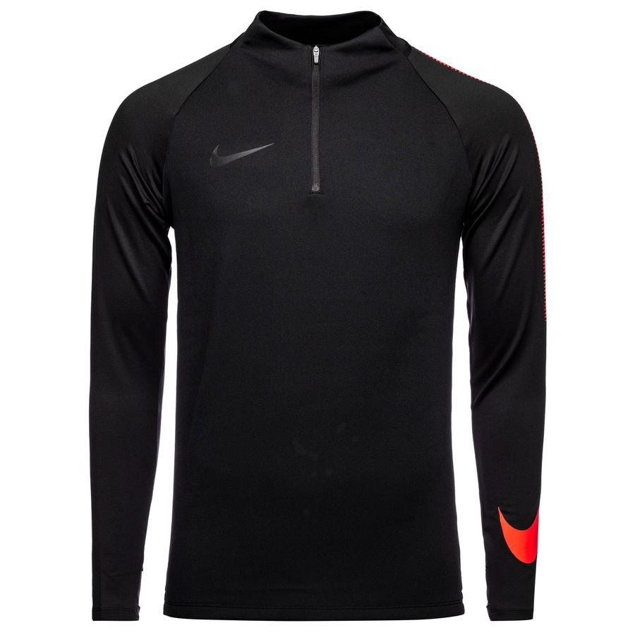 betalen dutje Struikelen Nike Training Shirt Dry Squad Drill Top - Black/Siren Red |  www.unisportstore.com