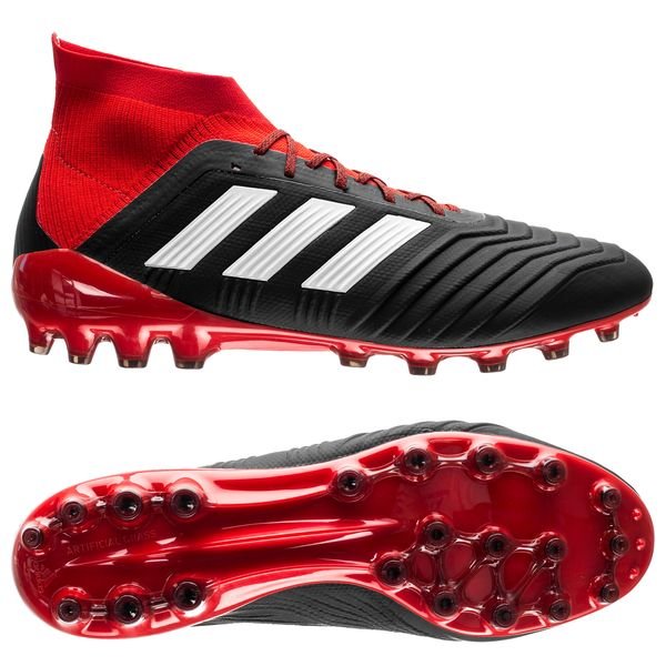 adidas 18.1 AG Team Mode Black/Footwear White/Red | www.unisportstore.com