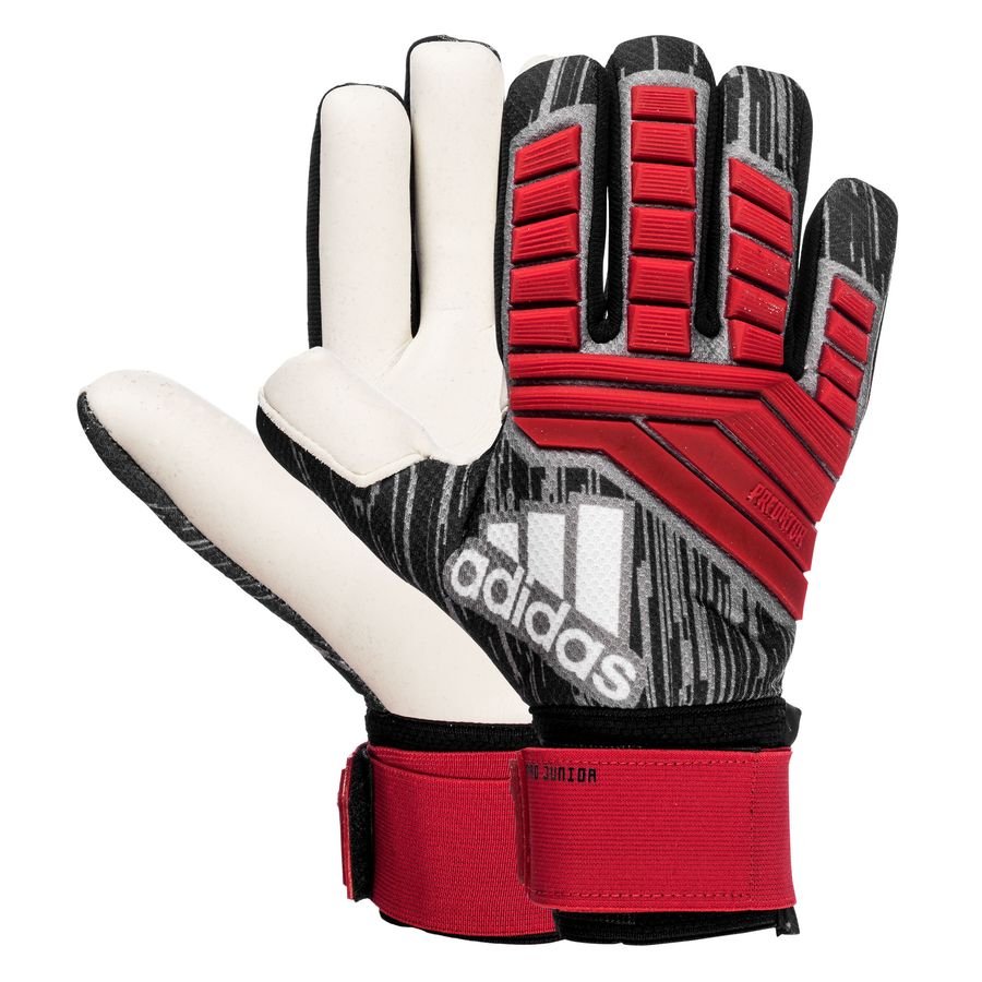 adidas Goalkeeper Gloves Predator Pro Junior Team Mode - Black/Red 