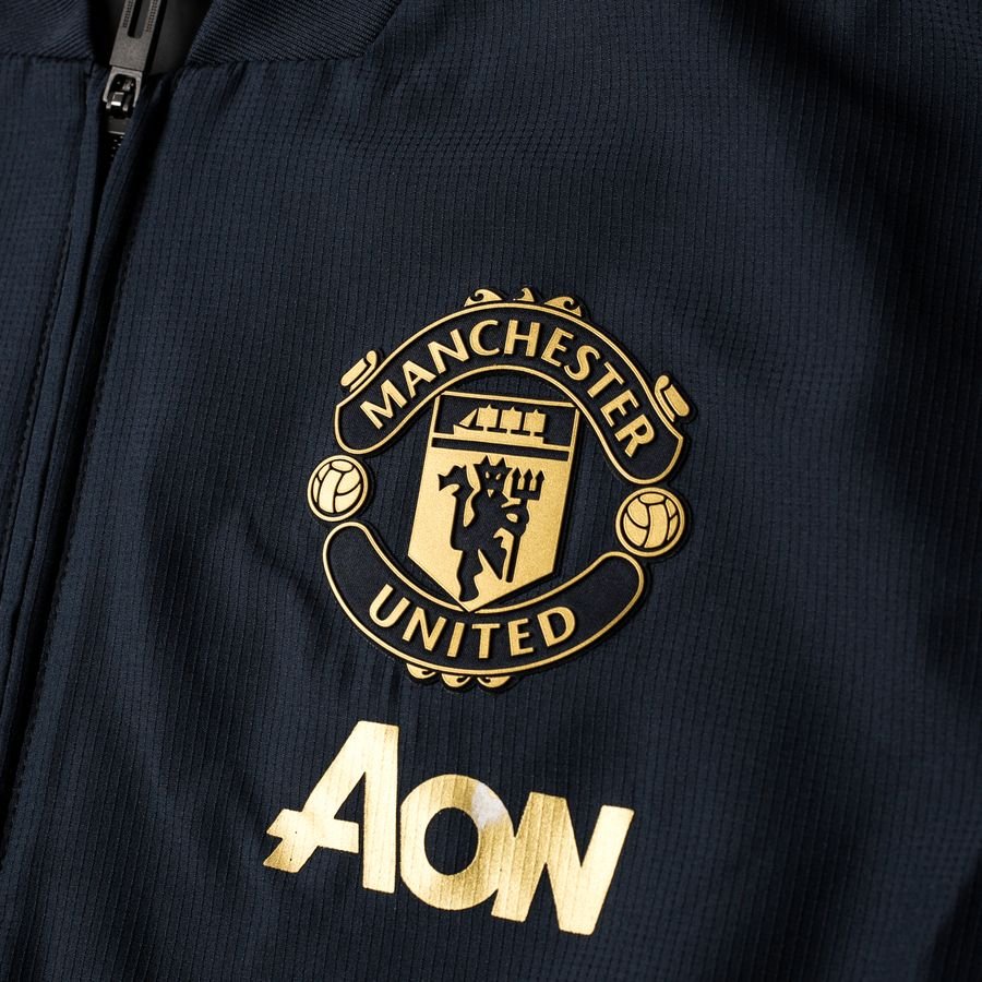 Manchester United Jacket Presentation UCL - Night Navy | www ...