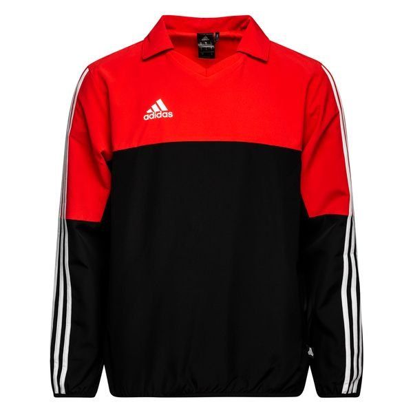 adidas red and black shirt