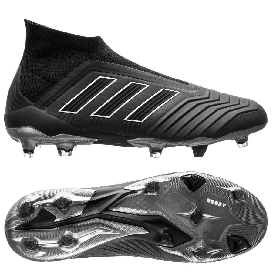 adidas Predator 18+ FG/AG Shadow Mode - Core Black/Footwear White |  www.unisportstore.com