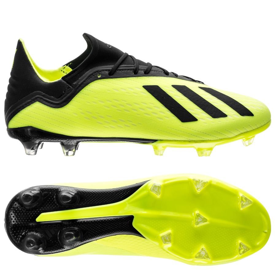 adidas X 18.2 FG/AG Team Mode - Solar Yellow/Core Black/Footwear White |  www.unisportstore.com
