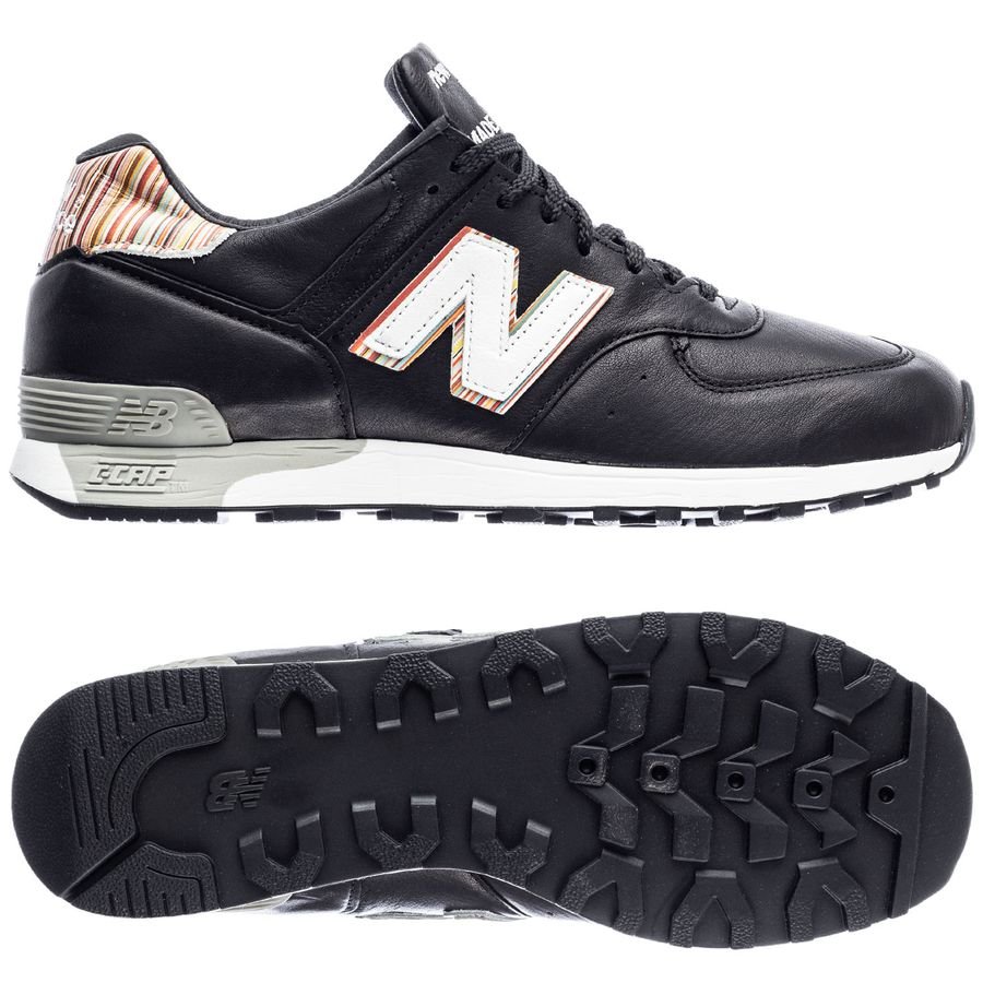 new balance 576 made in england navy & orange trainers