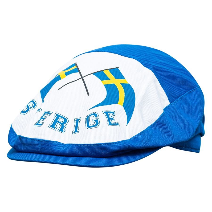 Bilde av Sverige Sixpence Hat - Blå/hvit - Alseca, Størrelse One Size Adult