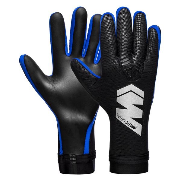 Nike Goalkeeper Gloves Mercurial Touch Elite Promo Always Forward -  Black/Metallic Silver/Racer Blue