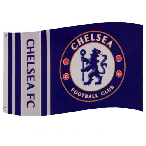 Chelsea Flagga - Blå/Vit