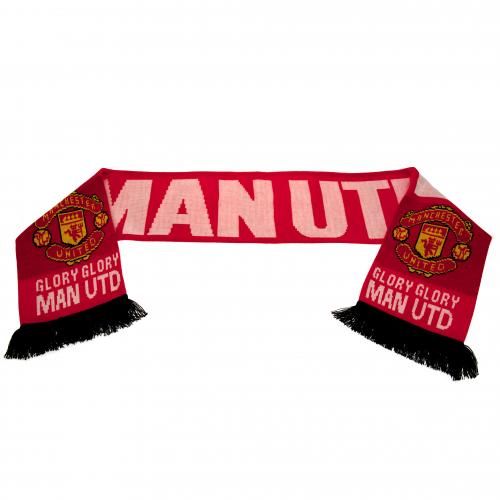 Manchester United Halstørklæde - Rød/Sort thumbnail