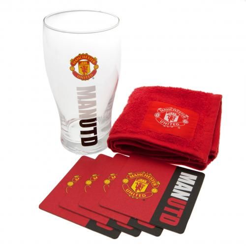 Manchester United Mini Bar Set - Röd