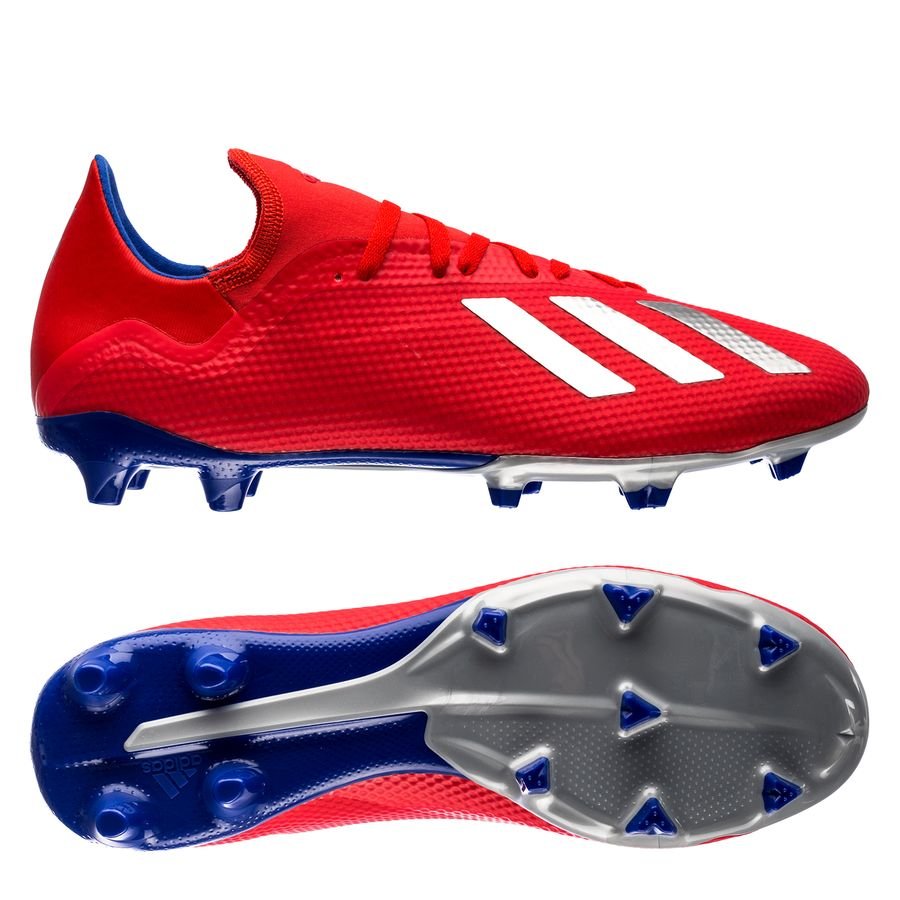 adidas X 18.3 FG/AG Action Red/Silver Blue |