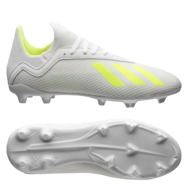 adidas X 18.3 FG/AG Virtuso - Footwear White/Solar Yellow Kids |  www.unisportstore.com
